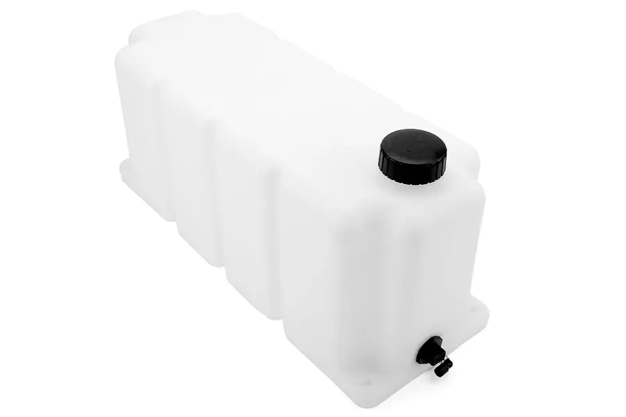 AEM Electronics Water/Methanol Injection Tank V2 with Conductive Fluid Level Sensor 5 Gallons - Universal