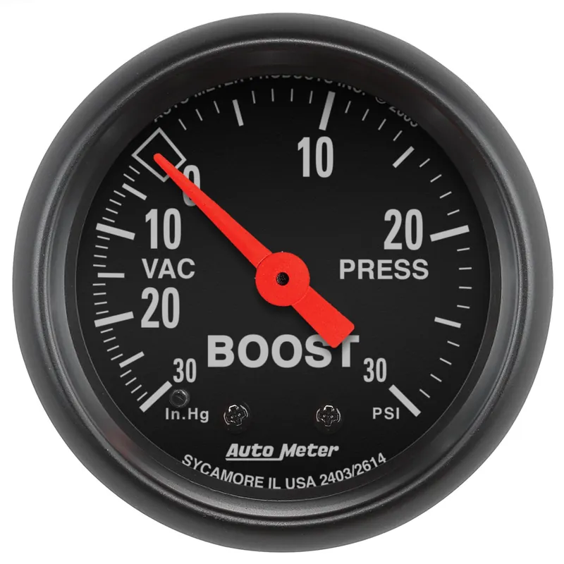 Autometer Z-Series Boost Gauge Mechanical 52mm - Universal