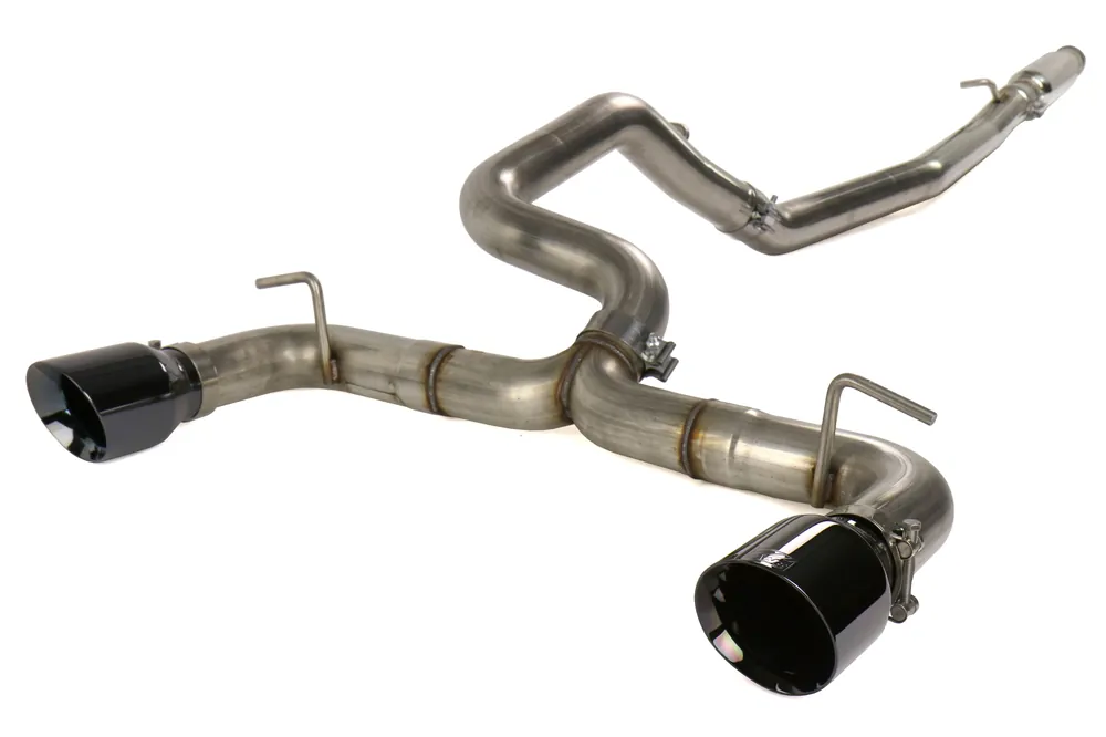AWE Track Edition Cat-Back Exhaust (Diamond Black Tips) - 2016-2018 Ford Focus RS