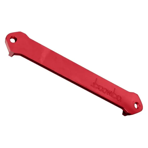 Boomba Racing Battery Holder - Red - 2003-2005 Mitsubishi Evo 8