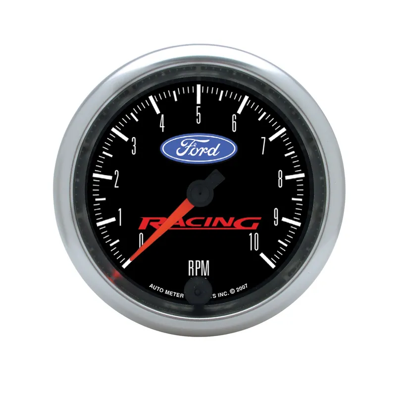 Autometer Ford Racing In-Dash Tachometer Gauge 3-3/8in - Universal