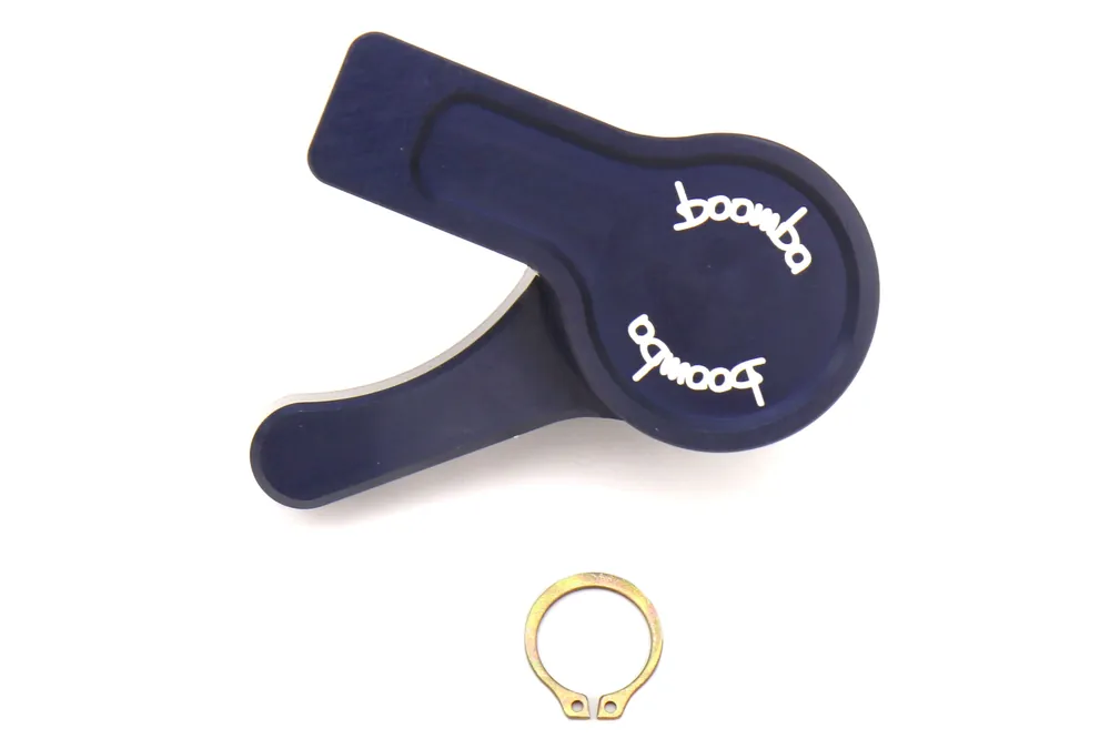 Boomba Racing Hood Latch Release Blue - 2013-2018 Ford Focus ST