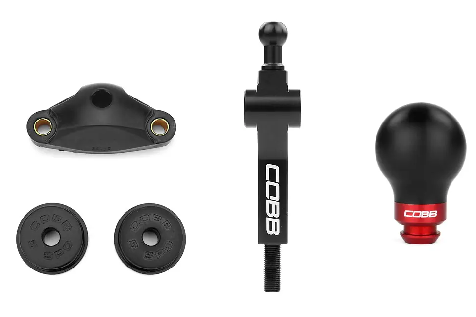 COBB Tuning Stage 1+ Wide Barrel Drivetrain Package w/ Black/Red Knob - 2002-2007 Subaru WRX