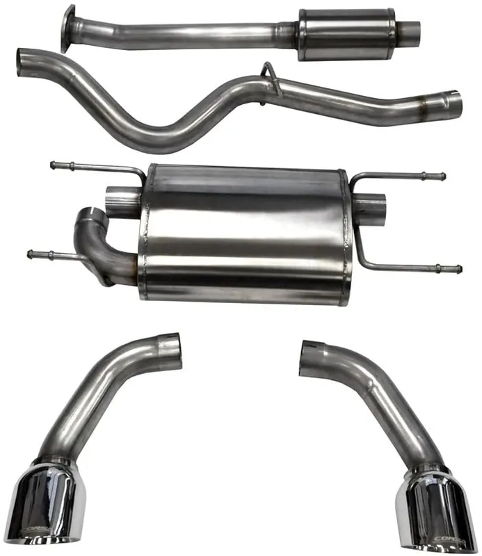 Corsa Cat Back Exhaust (Stainless) - 2013-2016 Scion FR-S / 2013-2024 Subaru BRZ / 2017-2019 Toyota 86
