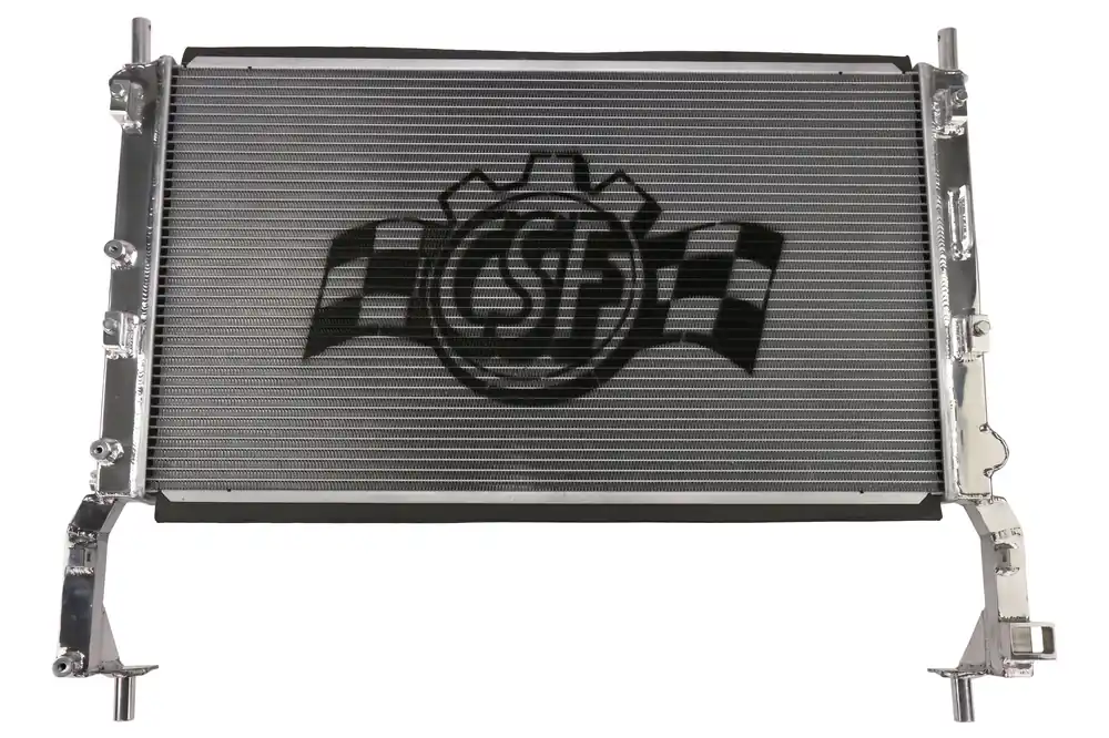 CSF Aluminum Racing Radiator - 2015-2017 Ford Mustang EcoBoost