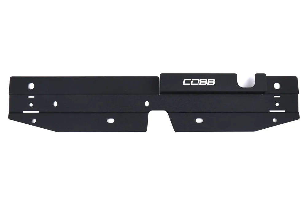 COBB Tuning Aluminum Radiator Shroud Black - 2008-2014 Subaru WRX / 2008-2021 STI