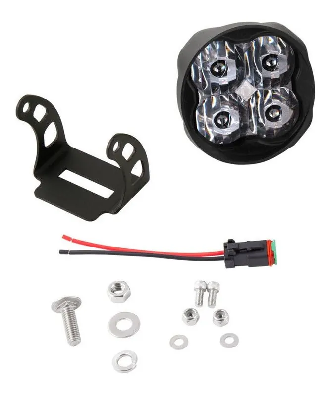 Diode Dynamics SS3 Pod Max Angled Passenger Side Driving Light White