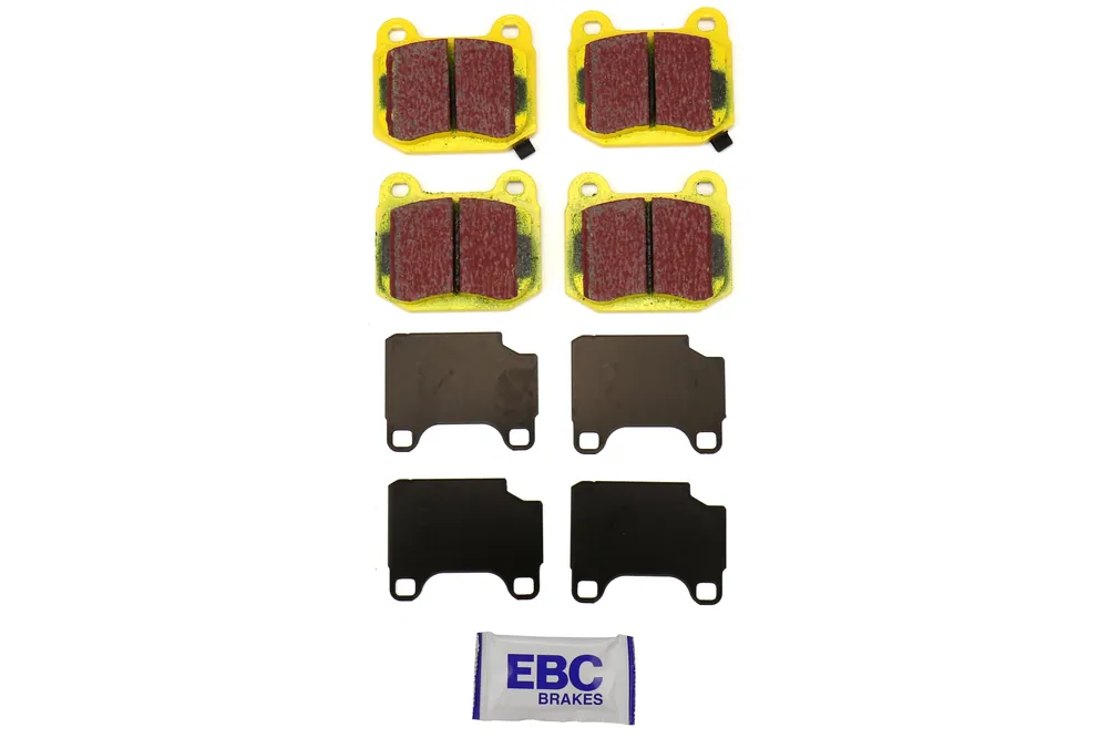EBC Brakes Yellowstuff Street And Track Rear Brake Pads - 2004-2017 Subaru STI