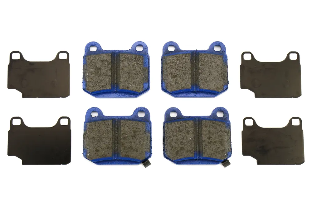 EBC Brakes Bluestuff NDX Full Race Rear Brake Pads - 2003-2006 Mitsubishi Evo 8/9