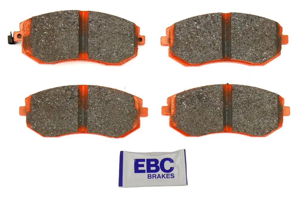EBC Brakes Orangestuff Race Front Brake Pads - Subaru Models (inc. 2003-2005 WRX / 2003-2010 Forester)
