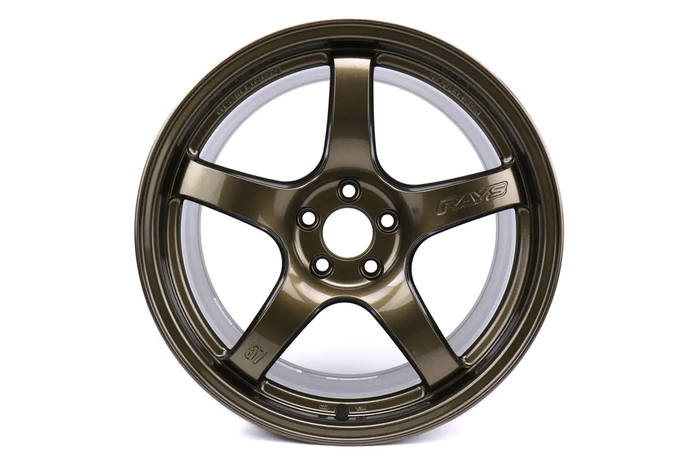 Rays Gram Lights 57CR Almite Gold 17x9 +38mm 5x100 (Sold As Pair) - 2013-2024 Subaru BRZ / Scion FR-S / Toyota GR86 / 2014-2018 Subaru Forester