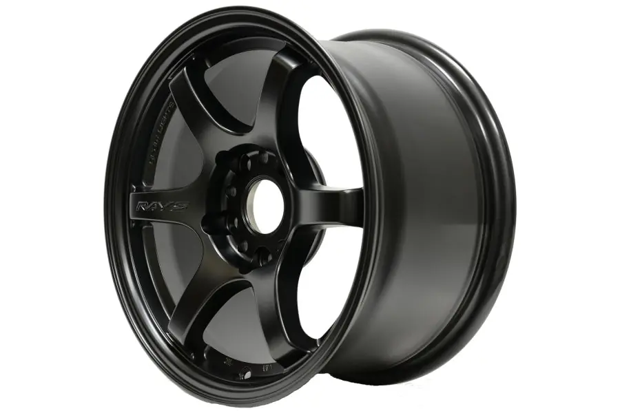 Rays Gram Lights 57DR Semi-Gloss Black 18x10.5 +12mm 5x114.3 (Single Wheel) - 2015-2024 Subaru WRX / 2015-2021 STI / 2019-2024 Forester