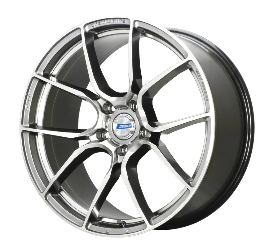 Rays Gram Lights 57 ANA Shining Silver 19x9.5 +32mm 5x114.3 (Single Wheel) - 2015-2024 Subaru WRX / 2015-2021 STI / 2019-2024 Forester