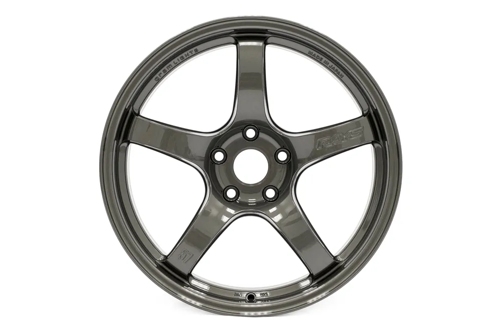 Rays Gram Lights 57CR HS Gunmetallic 18x9.5 +38mm 5x100 (Single Wheel) - 2013-2024 Subaru BRZ / Scion FR-S / Toyota GR86 / 2014-2018 Subaru Forester