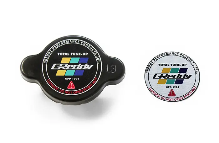 GReddy Type-S Black Radiator Cap - Subaru / Mitsubishi / Nissan