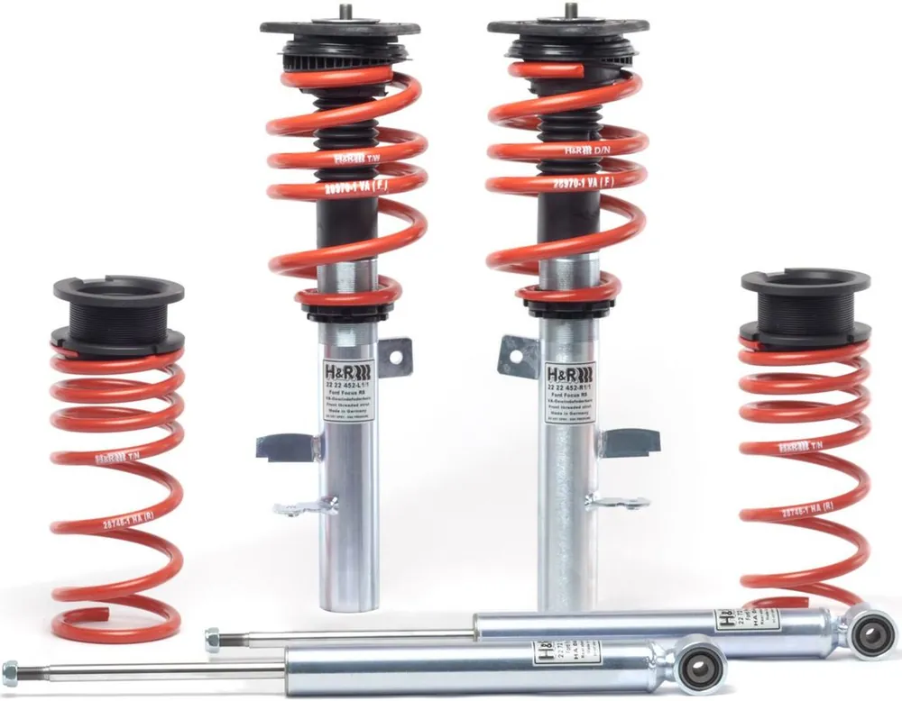 HR Springs Street Performance Coilover Kit - 2016-2018 Ford Focus RS
