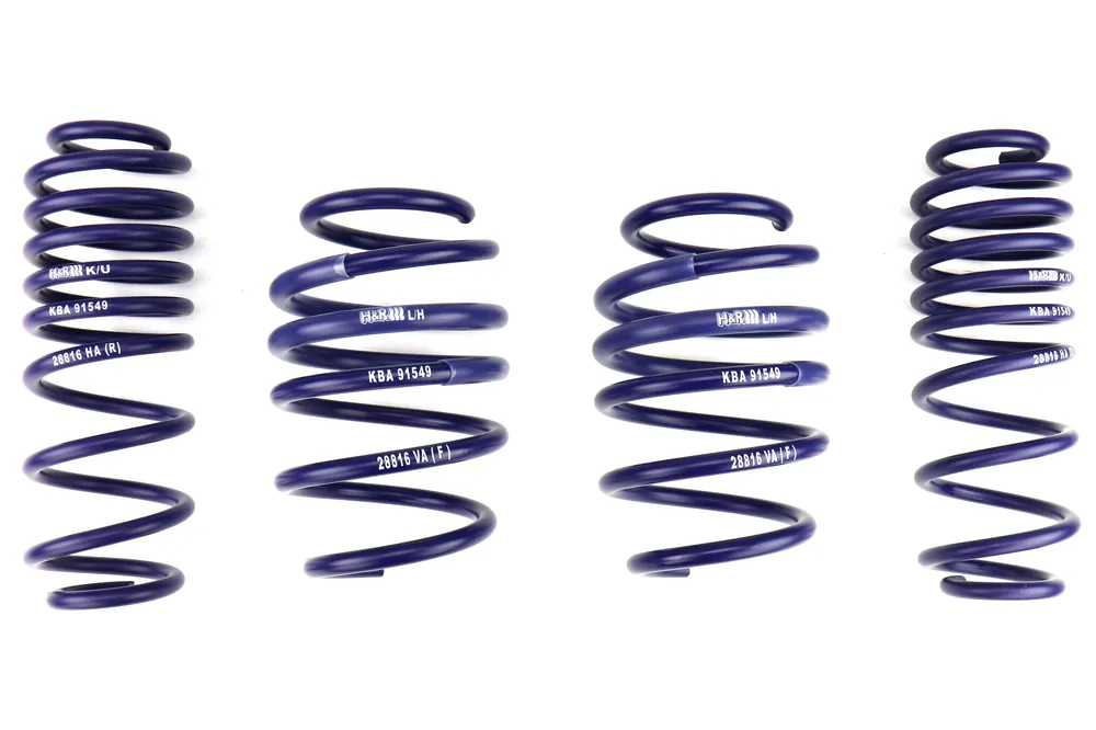 H&R Springs Sport Spring Kit - 2016-2019 Volkswagen Golf R