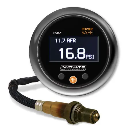 Innovate Motorsports PSB-1 PowerSafe Boost and Wideband Air/Fuel Ratio Gauge - Universal