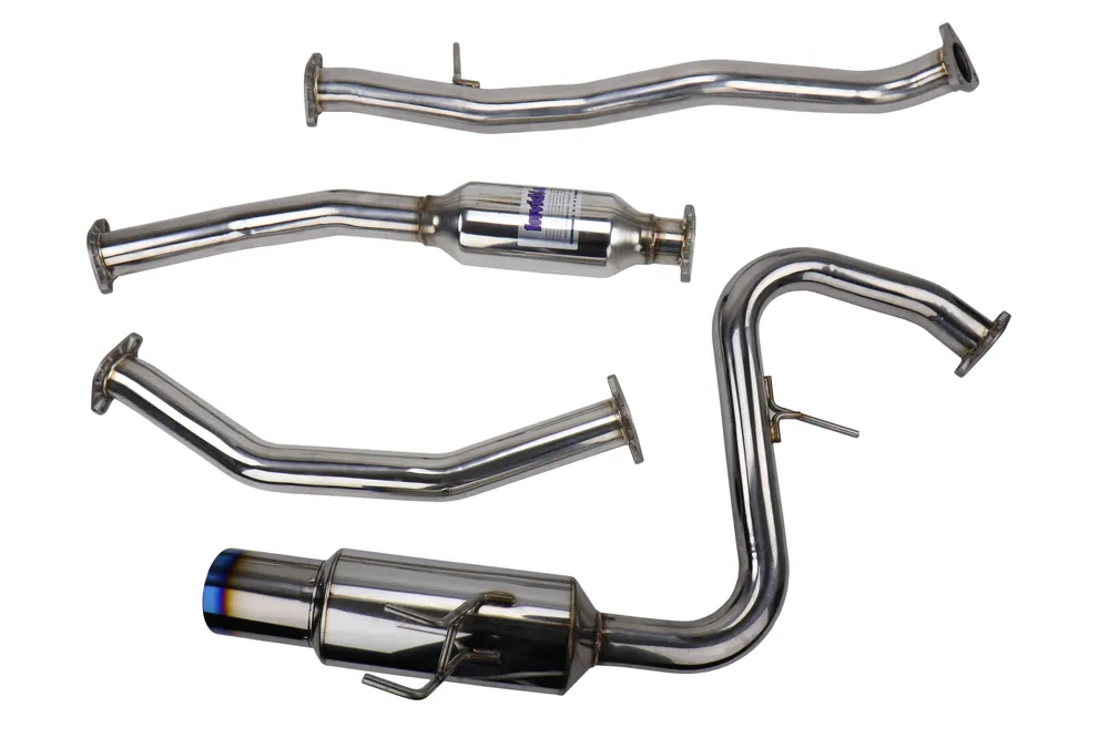 Invidia N1 Single Exit Cat Back Exhaust System - Titanium Tip - 2016-2019 Honda Civic EX Sedan