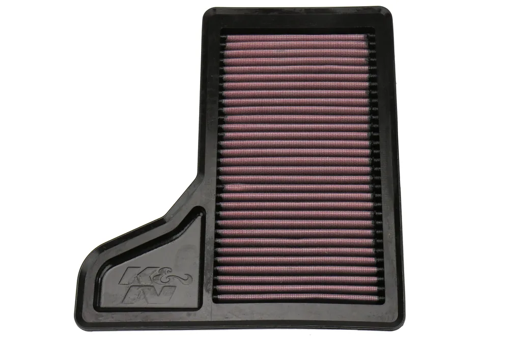 K&N High Flow Air Filter - 2015-2017 Ford Mustang