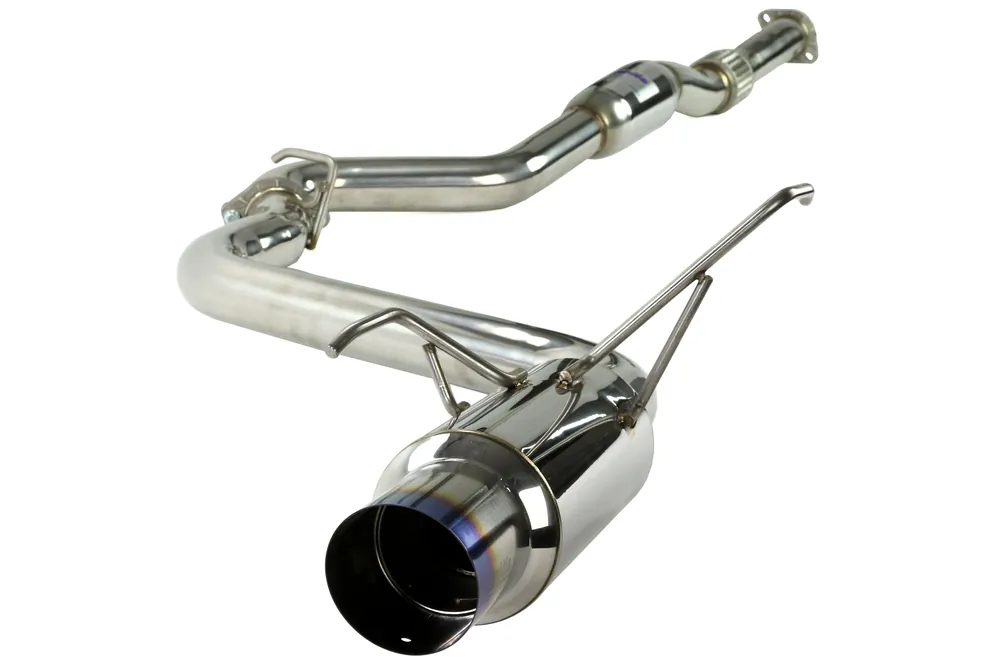 Invidia N1 Single Exit Cat Back Exhaust - Titanium Tip - 2008-2014 Subaru WRX Sedan / 2011-2014 STI Sedan