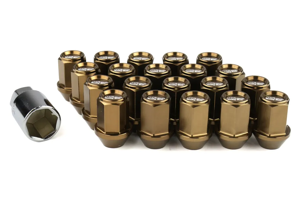 Project Kics Leggdura Racing Lug Nuts Bronze M12X1.50 - Universal