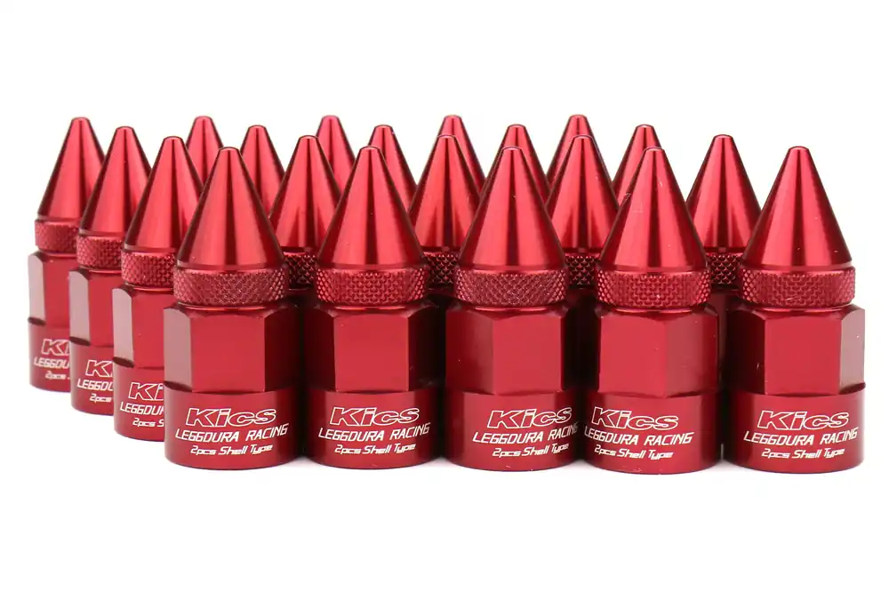 Project Kics Leggdura Racing Dangan Shell Set Red - Universal
