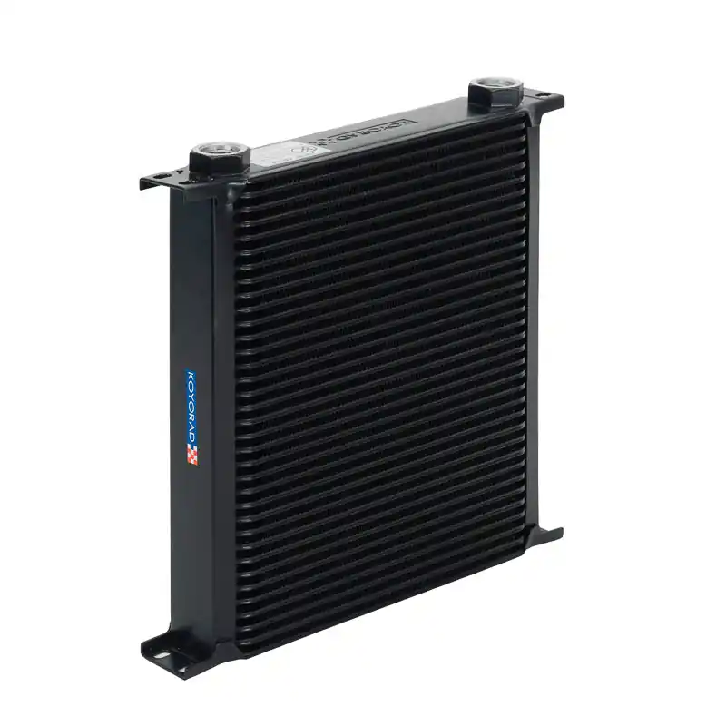 Koyo Universal 35 Row Competition Oil Cooler Black - Universal