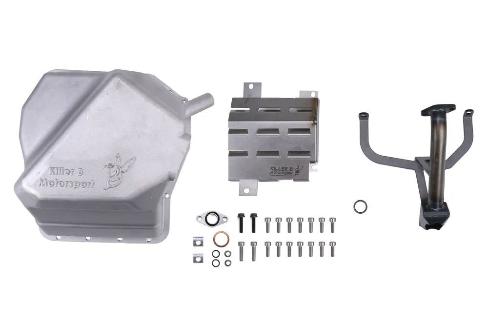 Killer B Motorsports Super G Performance Oil Pan w/ High Flow Pickup & Baffle - Subaru Models (inc. 2002-2014 WRX / 2004+ STI)