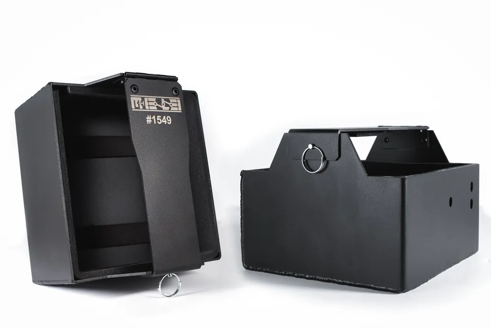 Mele Design Battery Mount 900 Series Black Texture - 2008-2014 Subaru Forester