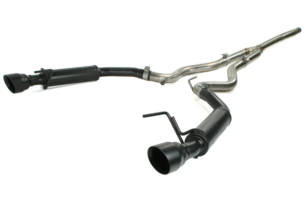 Magnaflow Competition Series Cat Back System Black Coated - 2015-2017 Ford Mustang EcoBoost