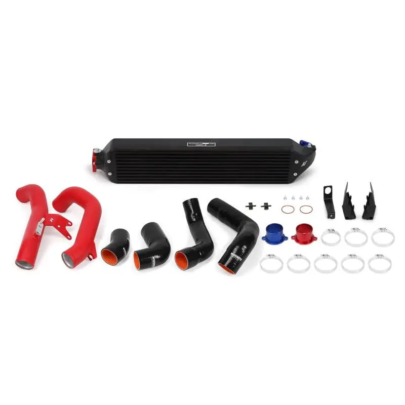 Mishimoto Performance Intercooler Kit Red Piping/Black Core - 2016-2019 Honda Civic 1.5T