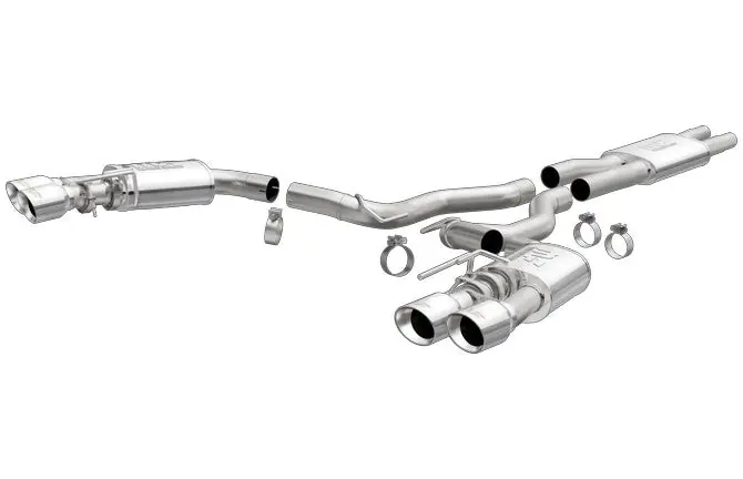 MagnaFlow Street Series Cat Back Exhaust System - 2018-2019 Ford Mustang GT
