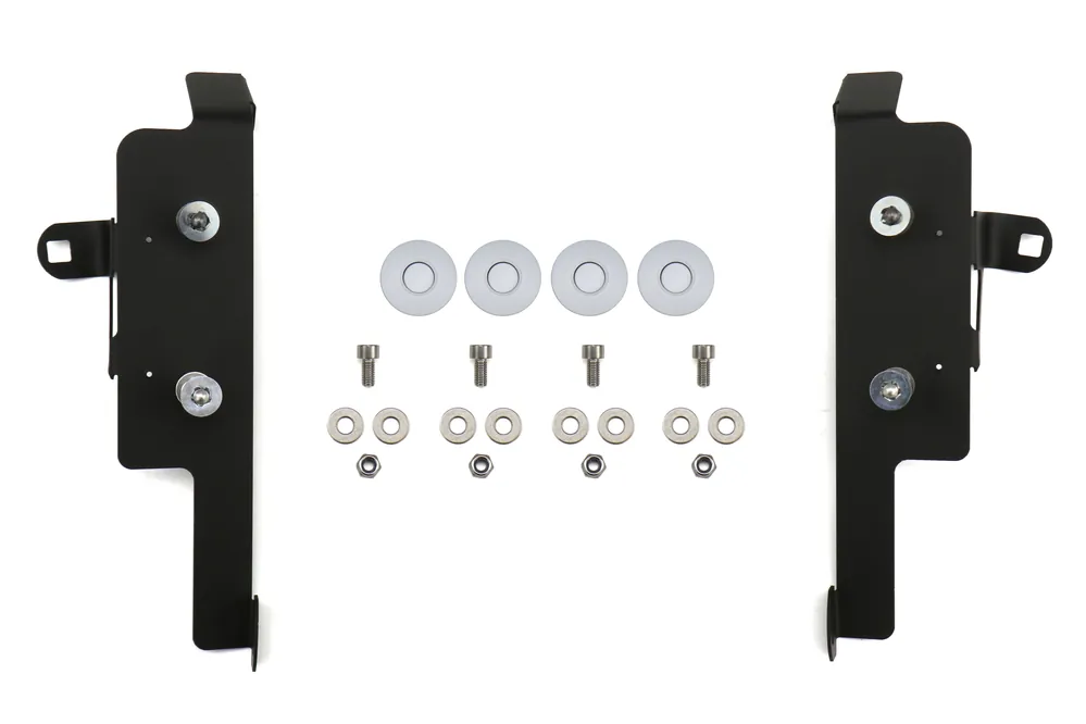 Move Over Racing Bumper Kit No Logo- White - 2008-2014 Subaru WRX / STI