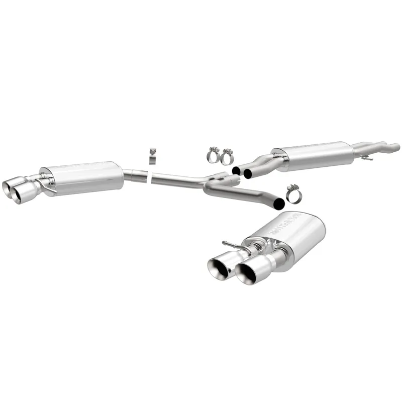 MagnaFlow Touring Series Cat Back Exhaust System - 2010-2016 Audi S4