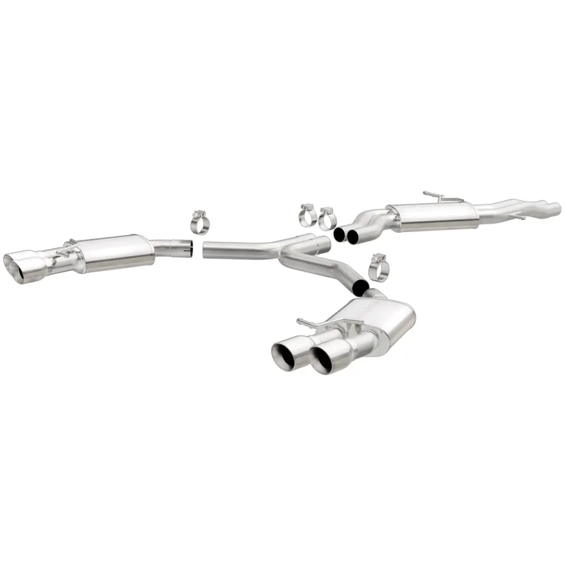 MagnaFlow Touring Series Cat Back Exhaust System - 2008-2012 Audi S5 4.2L