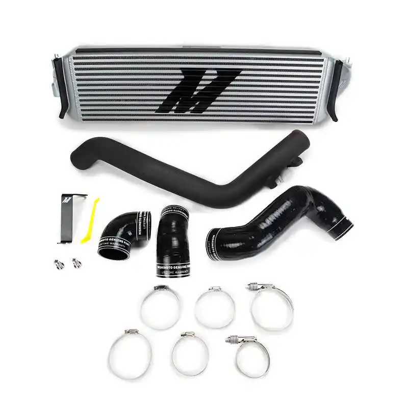 Mishimoto Performance Intercooler Kit Black Piping/Silver Core - 2017-2019 Honda Civic Type R