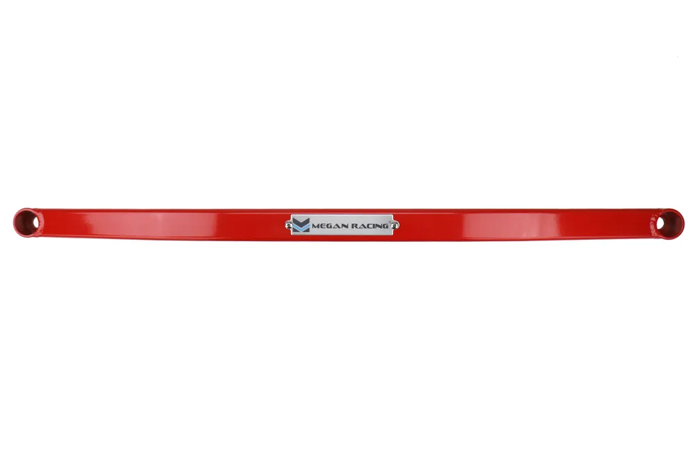 Megan Racing Rear Lower Bar Red - 2008-2014 Subaru WRX / STI