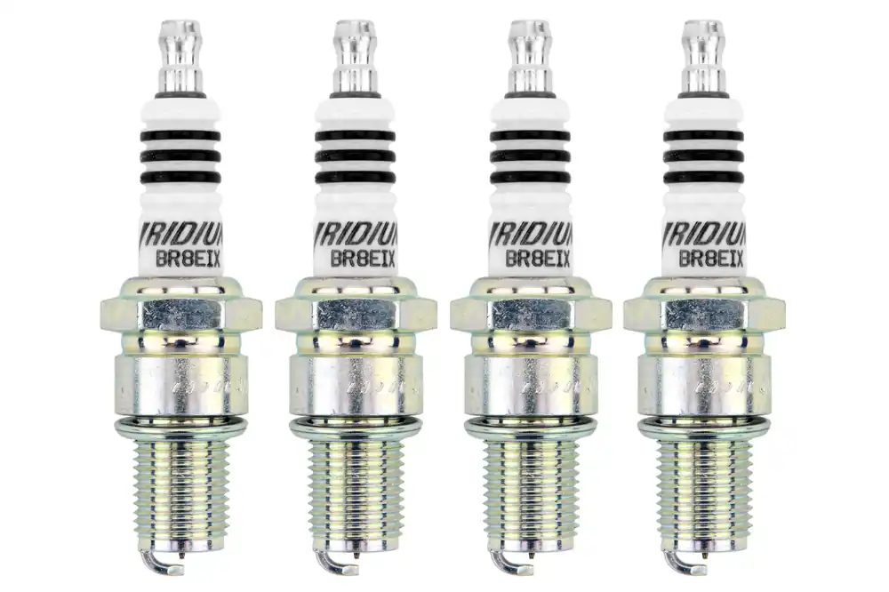 NGK Iridium Spark Plugs One Step Colder 5044, Box of 4 - 2003-2005 Mitsubishi Evo 8