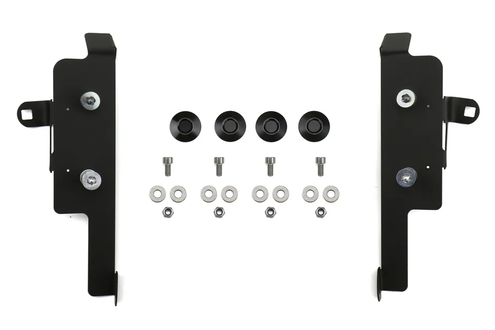 Move Over Racing Bumper Kit No Logo- Black Subaru - 2008-2014 Subaru WRX / STI