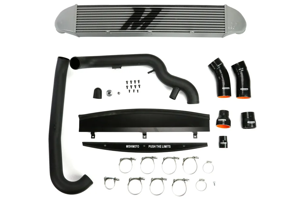 Mishimoto Performance Intercooler Kit Black Piping/Silver Core - 2014-2019 Ford Fiesta ST