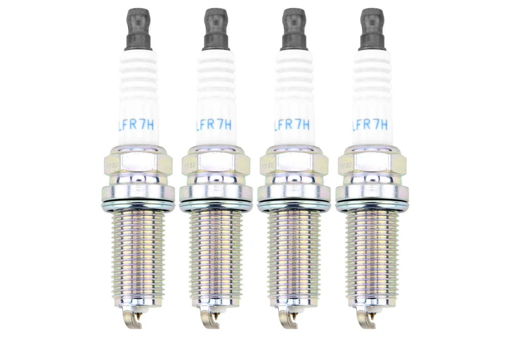 NGK Iridium Spark Plugs Stock Heat Range 5245, Box of 4 - 2006 Mitsubishi Evo 9