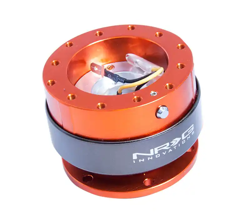 NRG Quick Release 2.0 Orange / Titanium Chrome - Universal