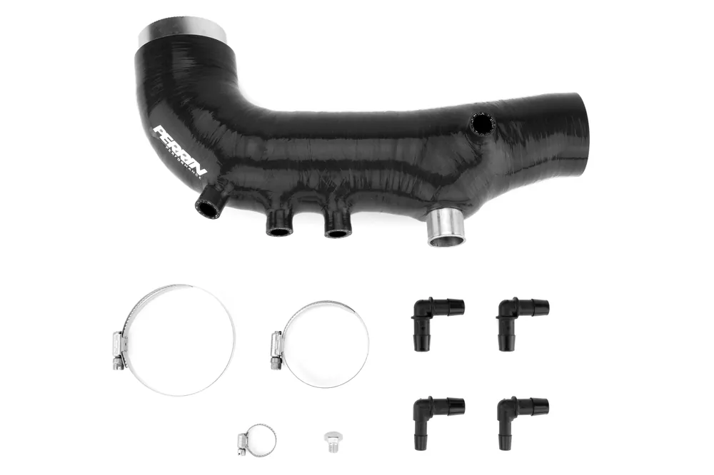 PERRIN Turbo Inlet Hose Black - 2008-2014 Subaru WRX / 2005-2009 Legacy GT / 2009-2012 Forester XT