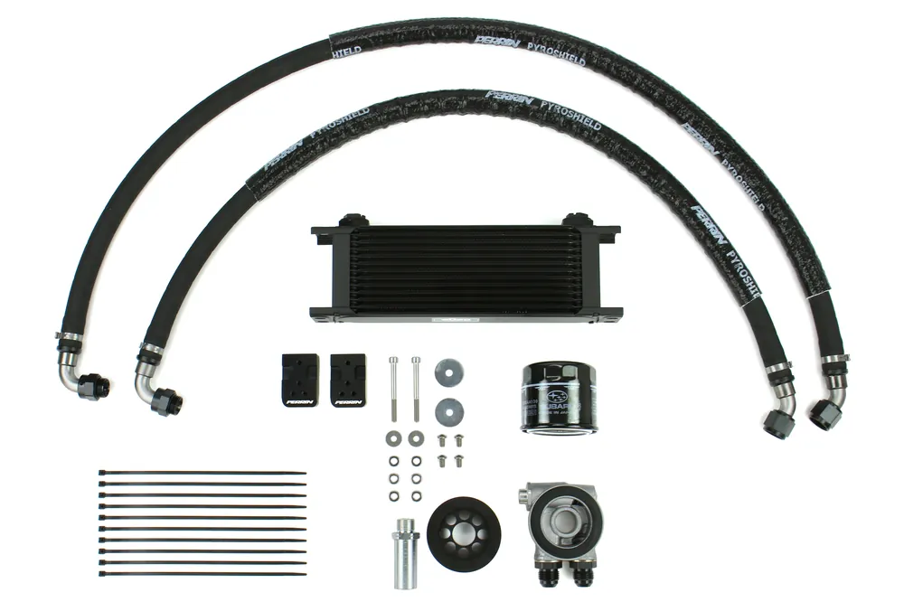 PERRIN Oil Cooler Kit w/ PERRIN Core - 2013-2016 Scion FR-S / 2013-2020 Subaru BRZ / 2017-2019 Toyota 86