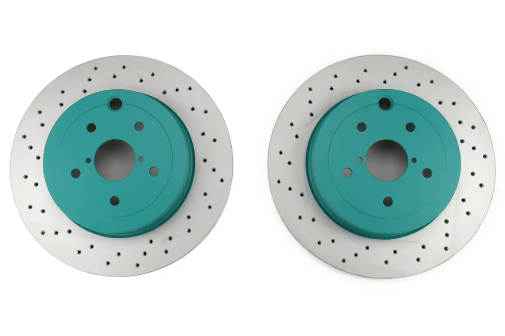 Project Mu Club Racer Rear Rotor - 2015-2017 Subaru STI