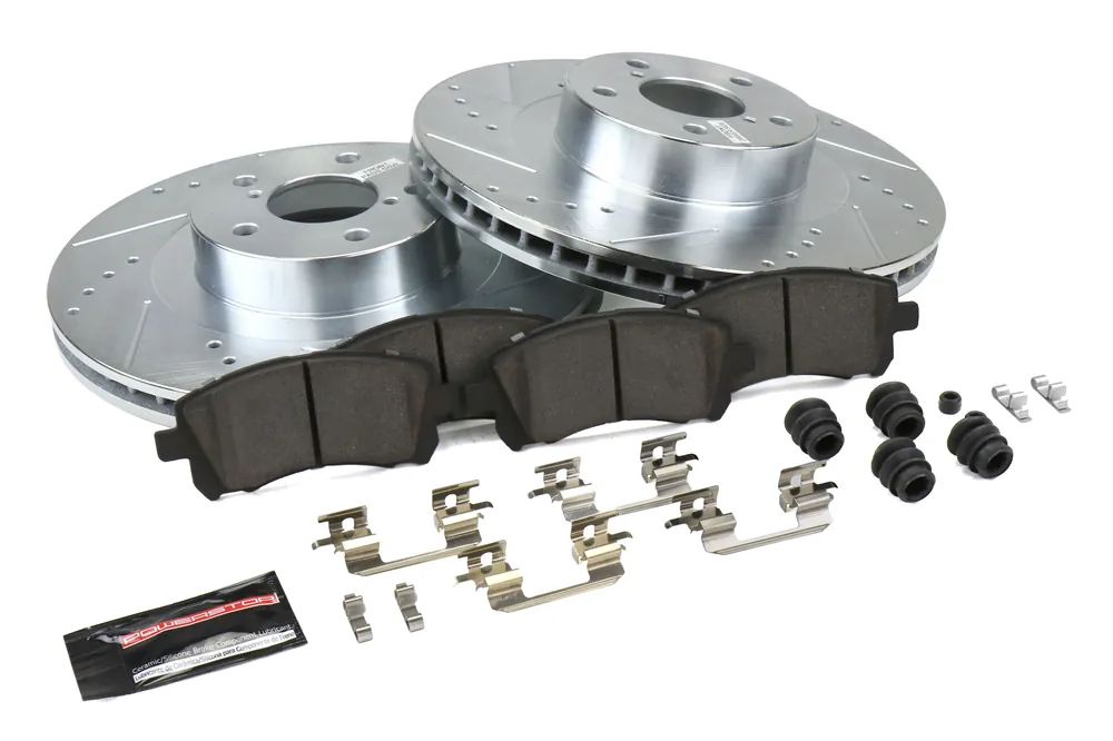 Power Stop Z26 Street Brake Kit (Front) - 2002-2003 Subaru WRX / 2001 Legacy / Outback