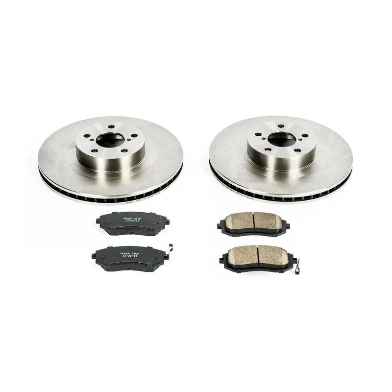 Power Stop Autospecialty Brake Kit (Front) - 2003-2005 Subaru WRX / 2003-2006 Baja / Forester / 2002-2005 Legacy / Outback