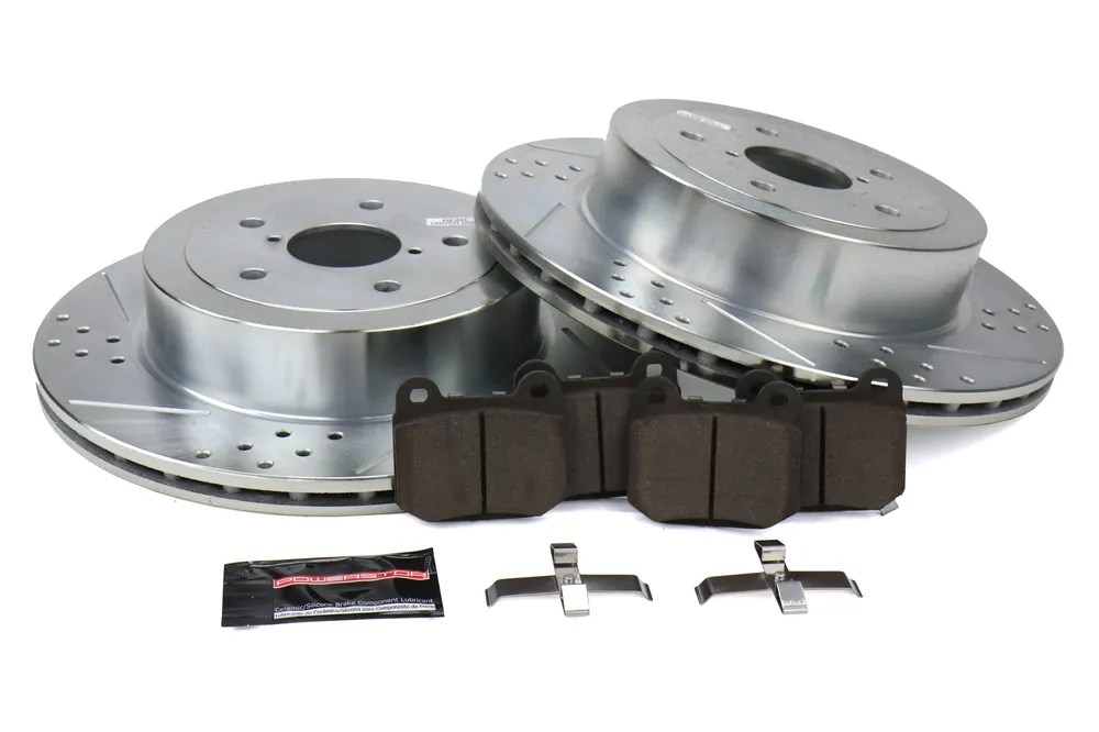 Power Stop Z26 Street Brake Kit (Rear) - 2005-2007 Subaru STI