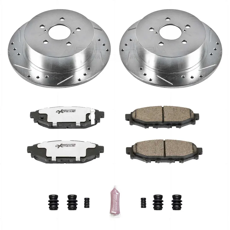 Power Stop Z26 Street Brake Kit (Rear) - 2005-2009 Subaru Legacy / Outback